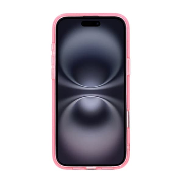 iPhone 16 Pro Max Rvelon Mobilskal TPU med MagSafe - Glitter Rosa