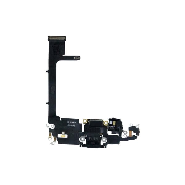 iPhone 11 Pro Latausliitin Flex Kaapeli - Musta