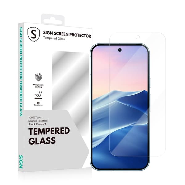 SiGN Beskyttelsesglas til Google Pixel 9 Pro