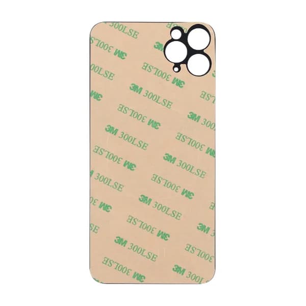 IPhone 11 Pro Max Bagcover OEM med klæbemiddel Sort