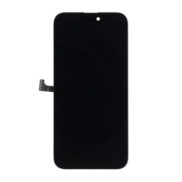 iPhone 15 Pro Max LCD-skærm Original Sort (Brugt) med flex har diagnosticering bestået