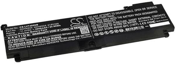 Batteri til Lenovo ThinkPad T470s osv.
