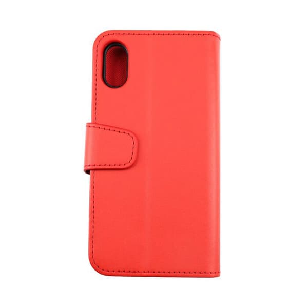 iPhone X/XS Plånboksfodral Extra Kortfack Rvelon - Röd
