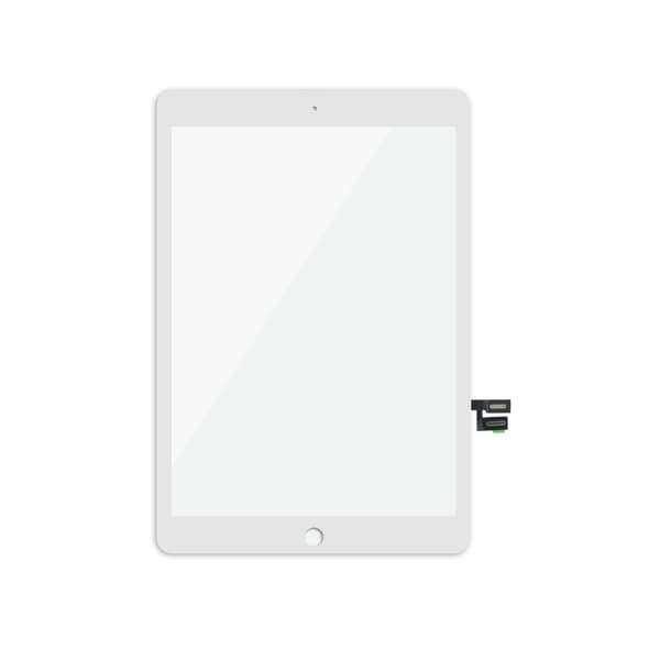iPad 7/iPad 8 10.2\" Glas/Touchskærm - Hvid