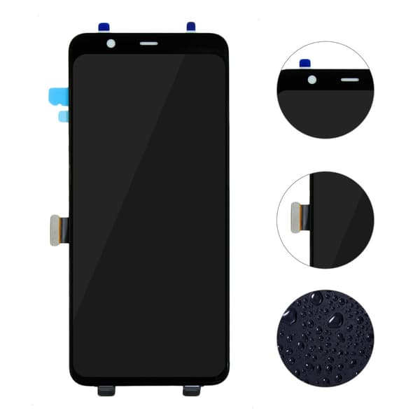 Google Pixel 4 XL Skärm/Display Original - Svart