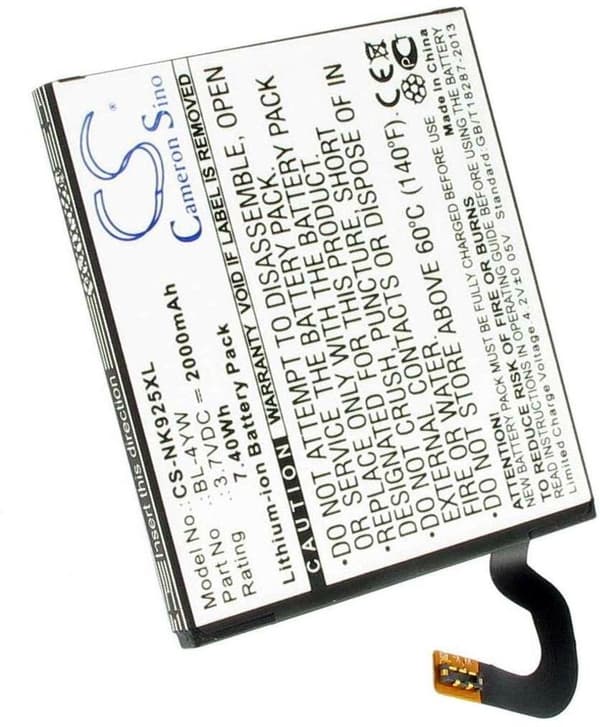 Batteri til BL-4YW erstatningsbatteri