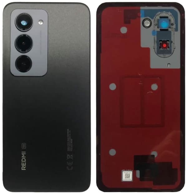 Xiaomi Redmi 15 (5G) Bagcover - Sort Anløbning