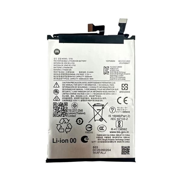 Motorola edge 70 pro batteri - 6500mAh
