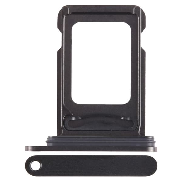 iPhone 15 Pro SIM + SIM-kortbakke - Sort