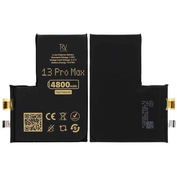 RV-battericelle 519266FL til iPhone 13 Pro Max, 4800mAh