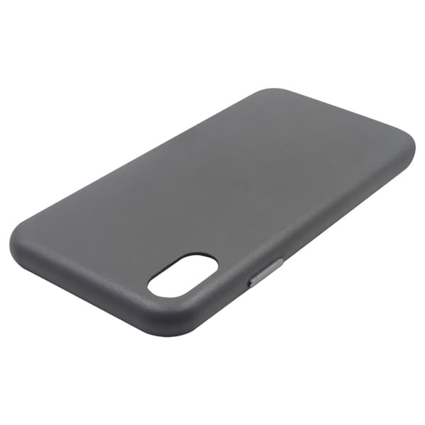 iPhone X og iPhone XS Lædercover - Grå