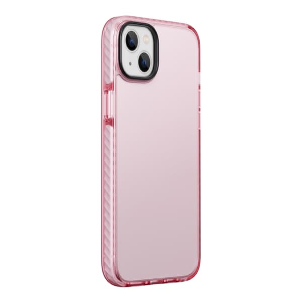 iPhone 14 Plus Stöttåligt TPU Mobilskal - Rosa