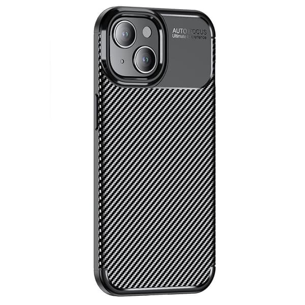 Slankt iPhone 15 cover - Sort