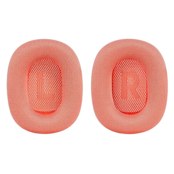 AirPods Max lyserøde mesh silikone høretelefoncovers, et par