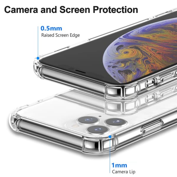 Stöttåligt Mobilskal iPhone 11 - Transparent