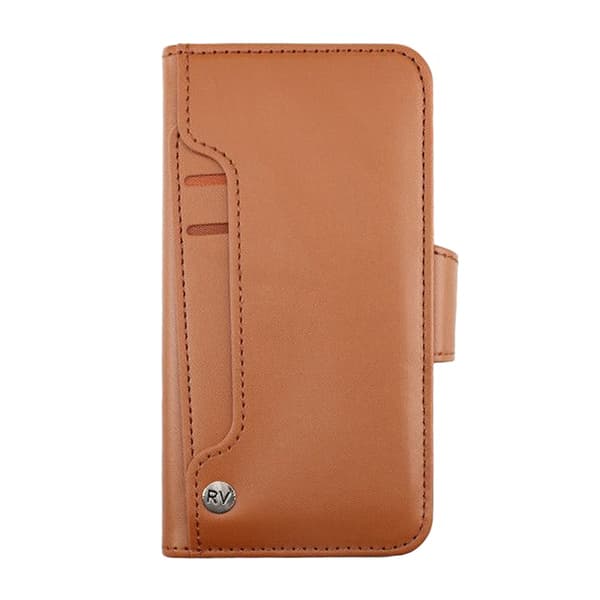iPhone 11 Plånboksfodral Rvelon - Guldbrun