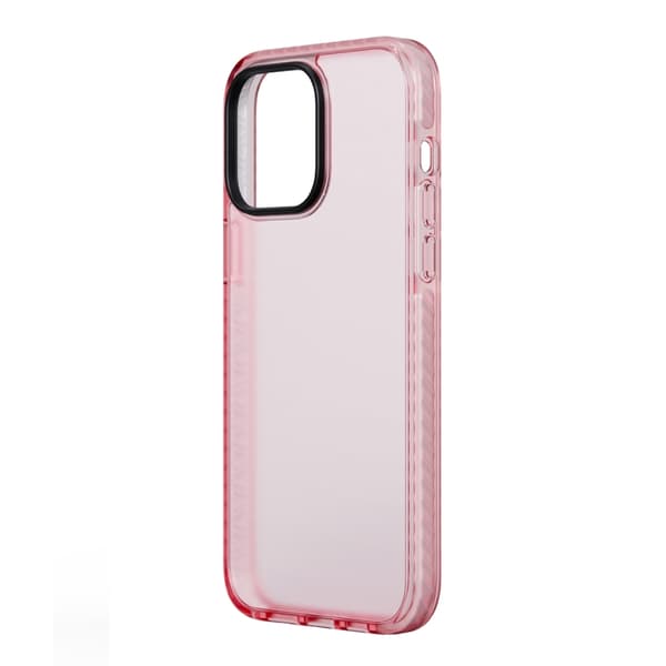 iPhone 14 Pro Stöttåligt TPU Mobilskal - Rosa