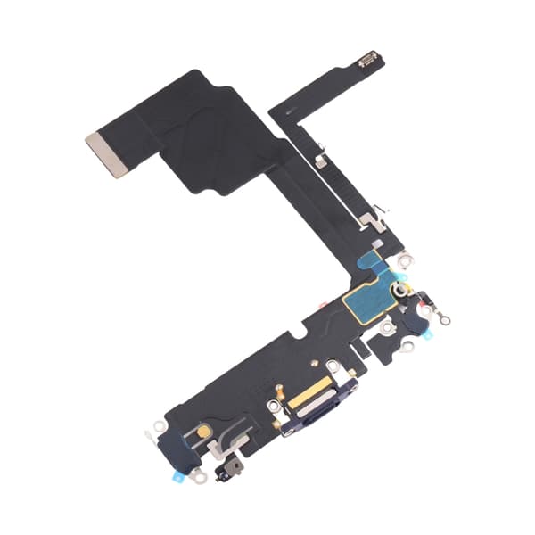 iPhone 15 Pro Max Laddkontakt med Flexkabel - Blå