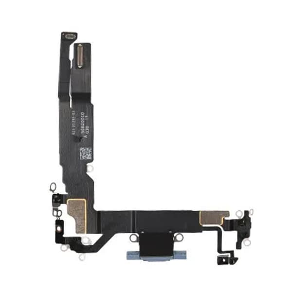 Laddkontakt med Flexkabel för iPhone 17 - Blå