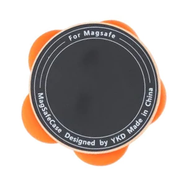 Blomsterformet MagSafe Telefonstativ Orange