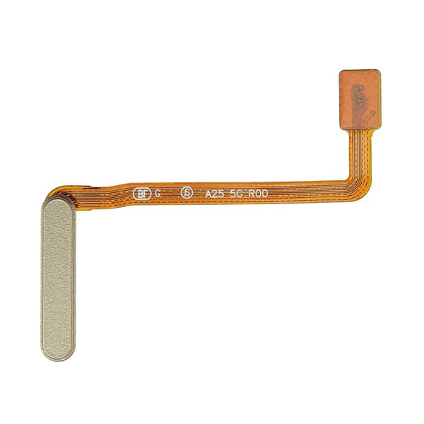 Samsung Galaxy A25 Strömknapp med flexkabel - Gul