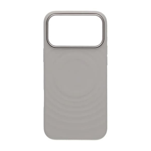 Mobilcover Silikone med Magsafe til iPhone 17 Pro Max - Lysegrå
