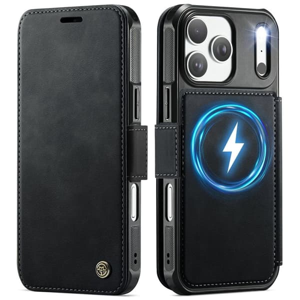 CASEME iPhone 18 Pro Max/17 Pro Max MagSafe Pung Cover RFID - Sort
