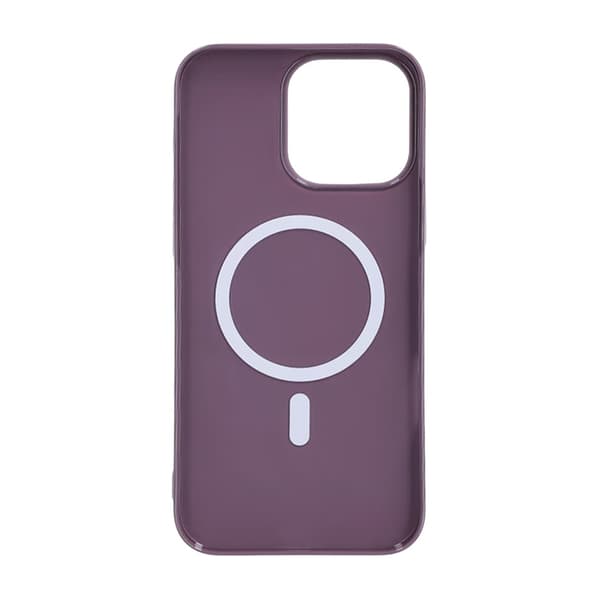 Blankt design Magnetisk Cover til iPhone 16 Pro Max Lilla
