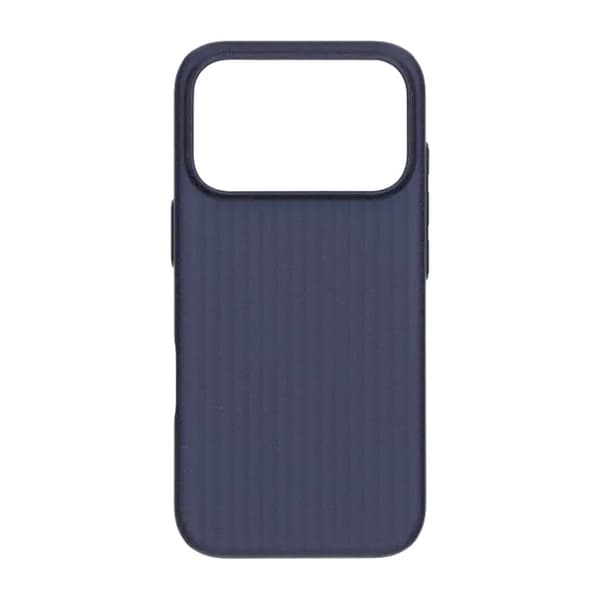 Corrugated Rock Sand Magnetic Case - iPhone 17 Pro Max Blue