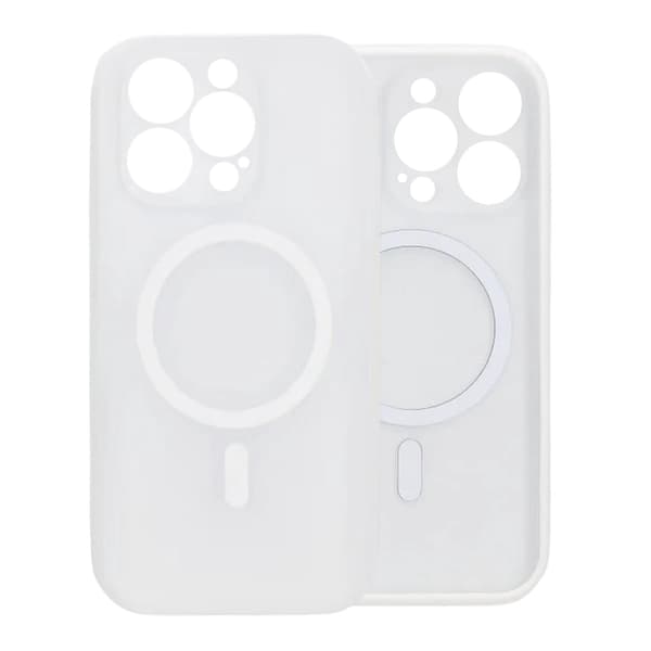 Precise Hole Shield Magnetisk Cover - iPhone 16 Pro Hvid