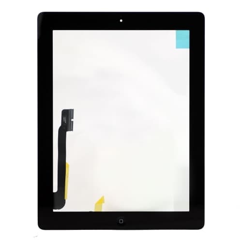 iPad 3/4 Digitizer Touch Glas Svart