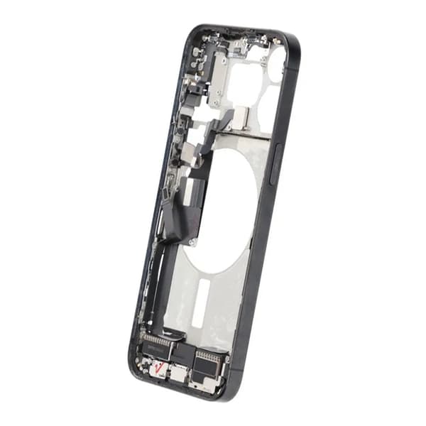 Mellemramme med smådele til iPhone 15 Pro Max - Sort Titanium OEM