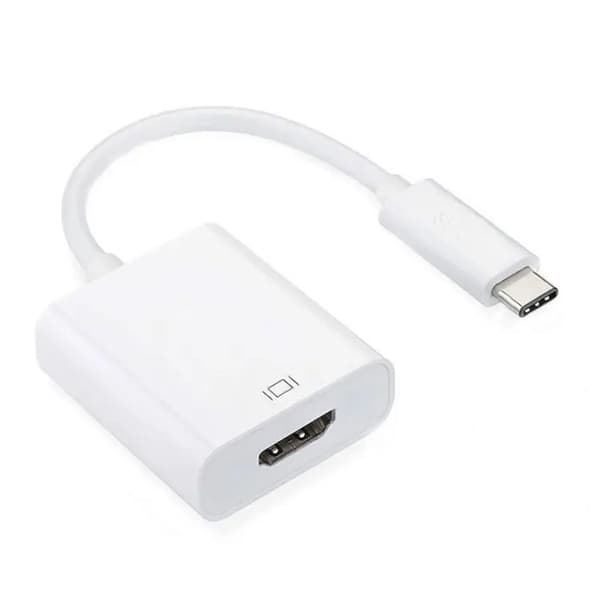USB-C til HDMI Adapter - Hvid
