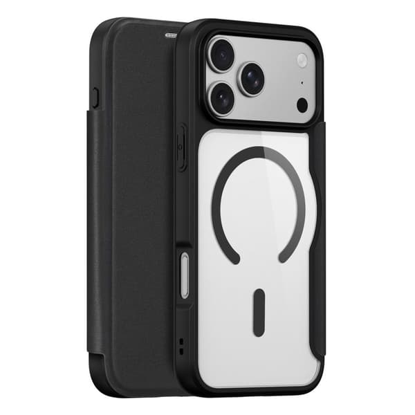 MagSafe-lompakkokotelo iPhone 18 Pro Max - Musta