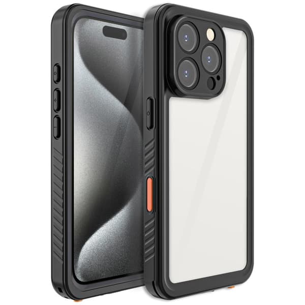 REDPEPPER FS Series iPhone 16 Pro -kotelo - Läpinäkyvä