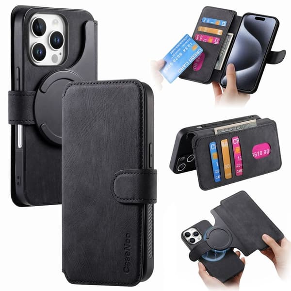 CASENEO iPhone 16 Pro Max cover - Sort
