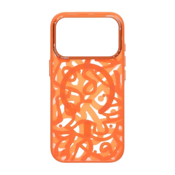 Graffiti Craft MagSafe Case For iPhone 17 Pro Max Orange