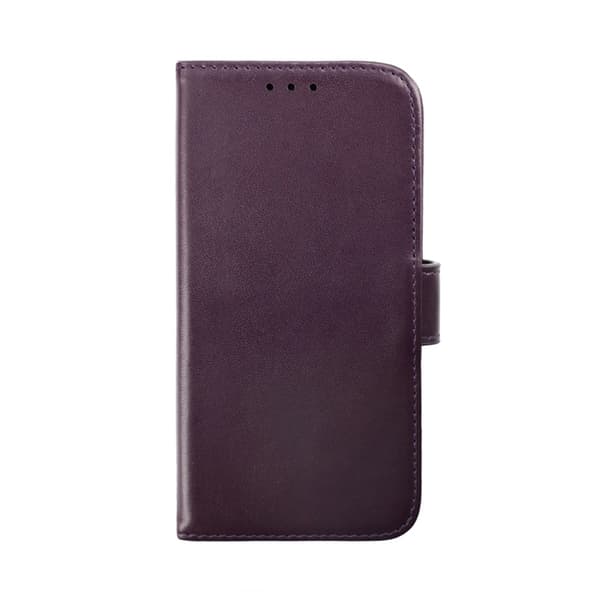 iPhone 14 Plånboksfodral Läder Rvelon - Lila