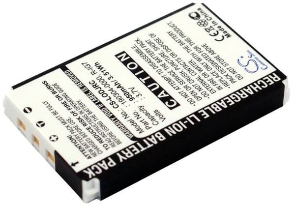Batteri til Logitech Wireless DJ Music System mv.