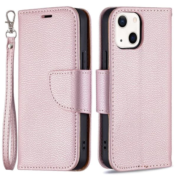 iPhone 13 skal med rem - Roséguld