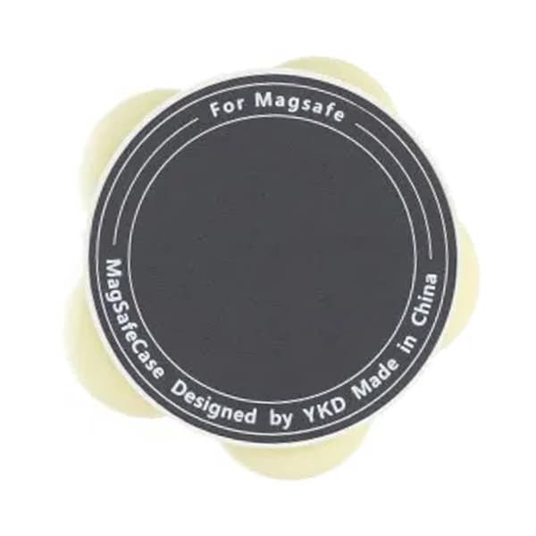 Blomsterformet MagSafe Telefonstativ Cremegul