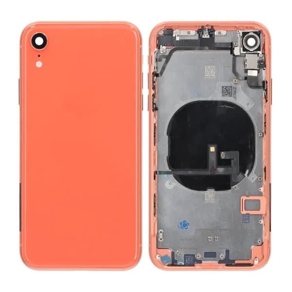 iPhone XR Bagcover Komplet OEM Pink Med Smådele