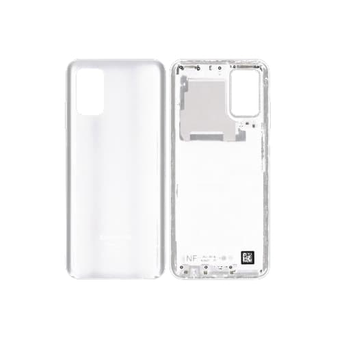 Galaxy A03s Bagcover Hvid