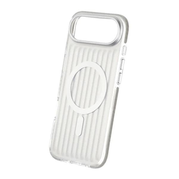 Mobilskal Korrugerad Magsafe för iPhone Air - Silver