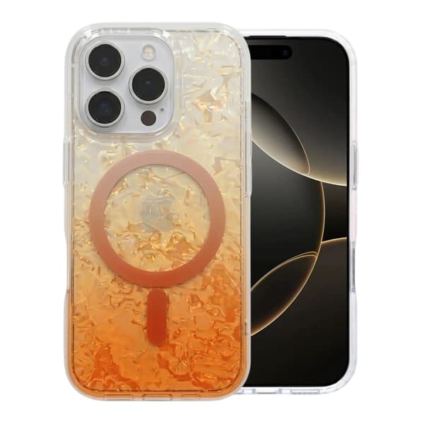 Drømmende Ocean MagSafe Telefoncover til iPhone 16 Pro Max Orange