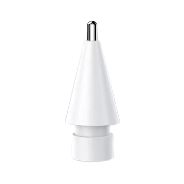 Apple Pencil 1/2 spidser - 2 hvide, 2 sorte, 2 trans.