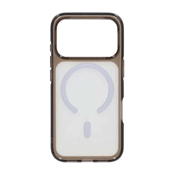 TPU Magsafe Mobilcover til iPhone 17 Pro Max - Sort Transparent