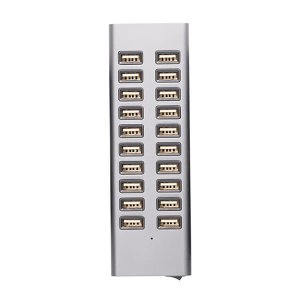 USB Multiadapter med 20st USB-A 2.0 uttag (90W)
