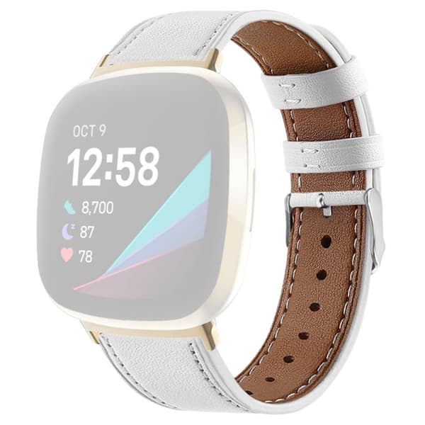 Fitbit Versa 4/ Sense 2 urrem - Hvid