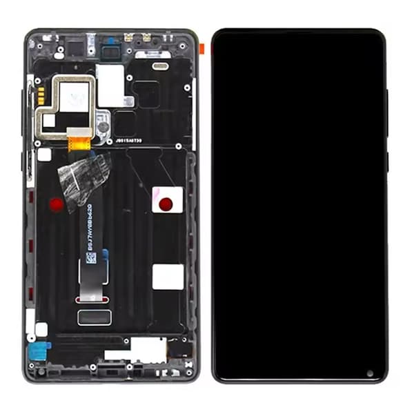 Xiaomi Mi Mix 2 LCD-näyttö + kehys - musta
